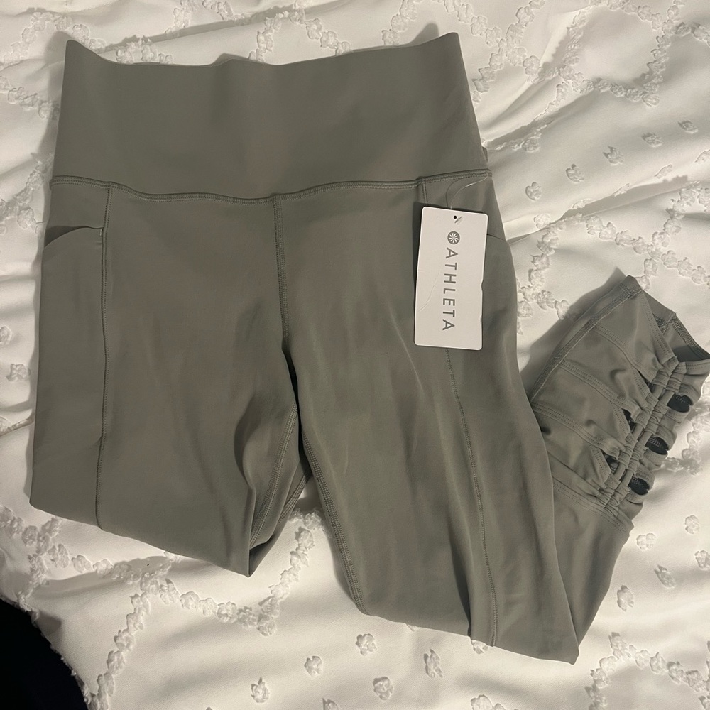 Athleta salutation stash